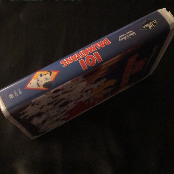 Vintage Walt Disney’s Classic 101 Dalmations Classic Clamshell Black diamond vhs - Picture 4 of 8